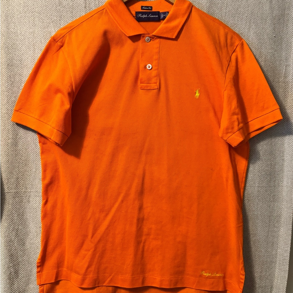Ralph Lauren Purple Label Custom Slim Fit Piqué Polo Shirt